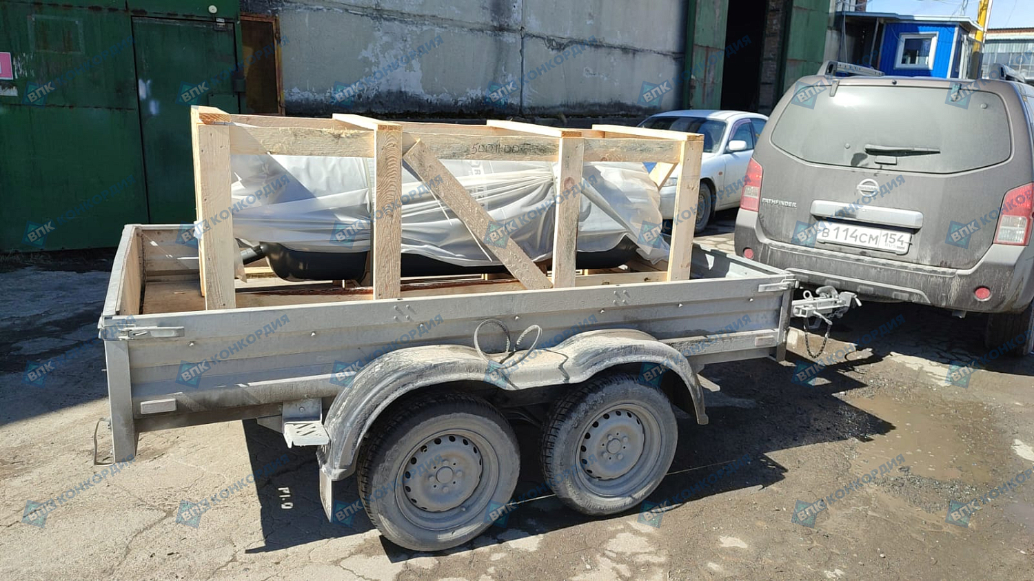 Отгрузка вертикального ресивера РВ 500.11.00 Remeza в г. Новосибирск Отгрузка вертикального ресивера РВ 500.11.00 Remeza в г. Новосибирск